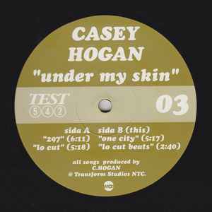 Casey Hogan - Under My Skin album cover