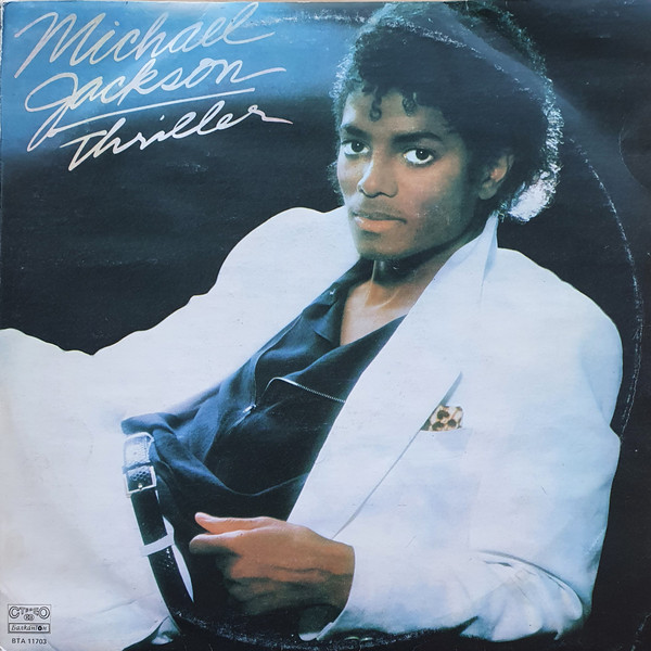 Discos de vinilo: MICHAEL JACKSON LP Thriller . Hecho en Bulgaria - Foto 2  - 58072158