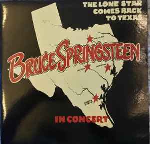 Bruce Springsteen - The Lone Star Comes Back To Texas album cover