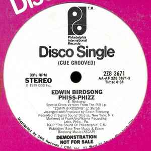 Edwin Birdsong - Phiss-Phizz / Goldmine album cover