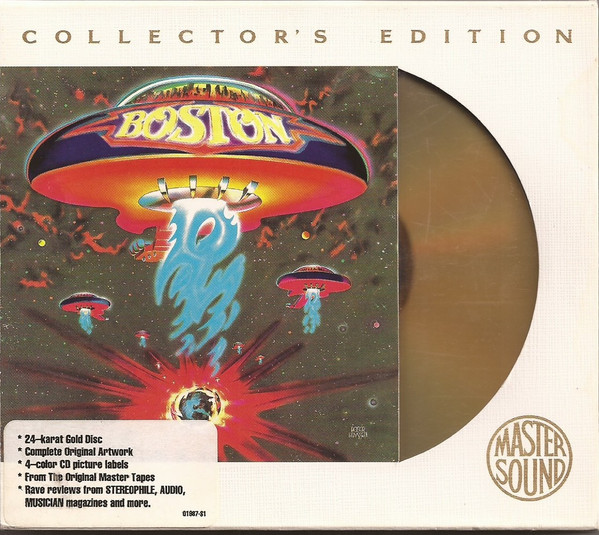 新品未開封 BOSTON COLLECTORS EDITION ゴールドディスク - 洋楽