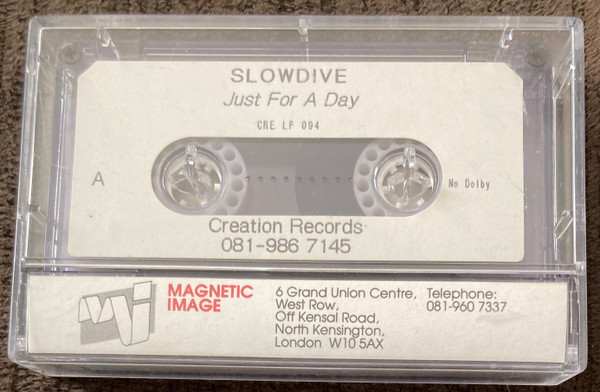 Just for a Day by Slowdive (Album; Creation; PCRECD 094): Reviews, Ratings,  Credits, Song list - Rate Your Music