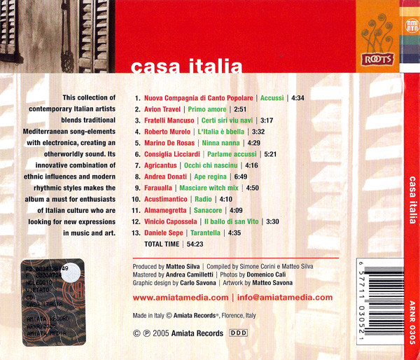 descargar álbum Various - Casa Italia