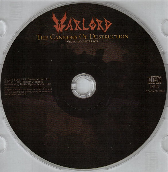 télécharger l'album Warlord - The Cannons Of Destruction
