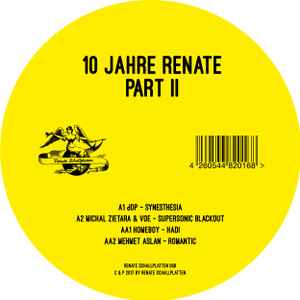 10 Jahre Renate Compilation B (Vinyl, 12