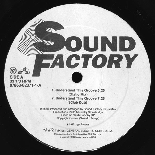 Sound Factory – Understand This Groove (1992, Vinyl) - Discogs