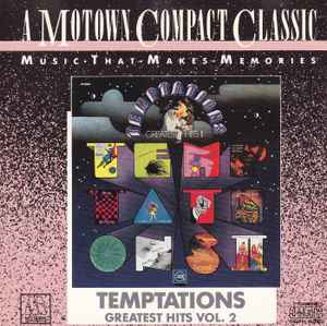 The Temptations - Greatest Hits Vol. 2 album cover