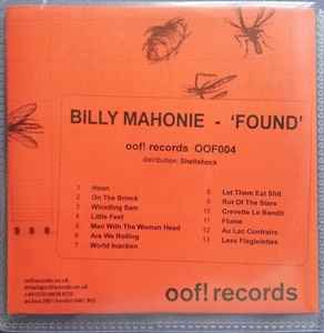 Billy Mahonie – Found (2005, CD) - Discogs