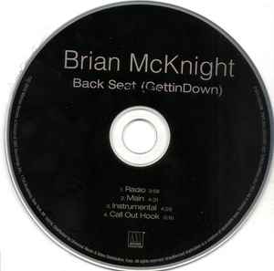 Brian McKnight - Back Seat (GettinDown) album cover