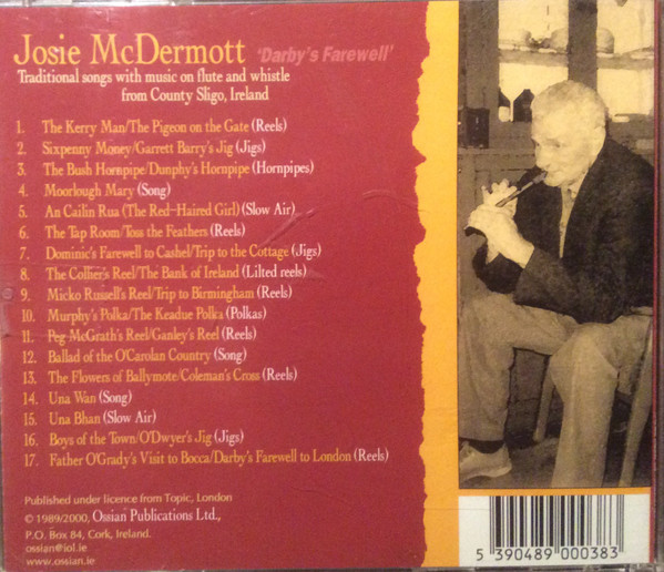 last ned album Download Josie McDermott - Darbys Farewell album