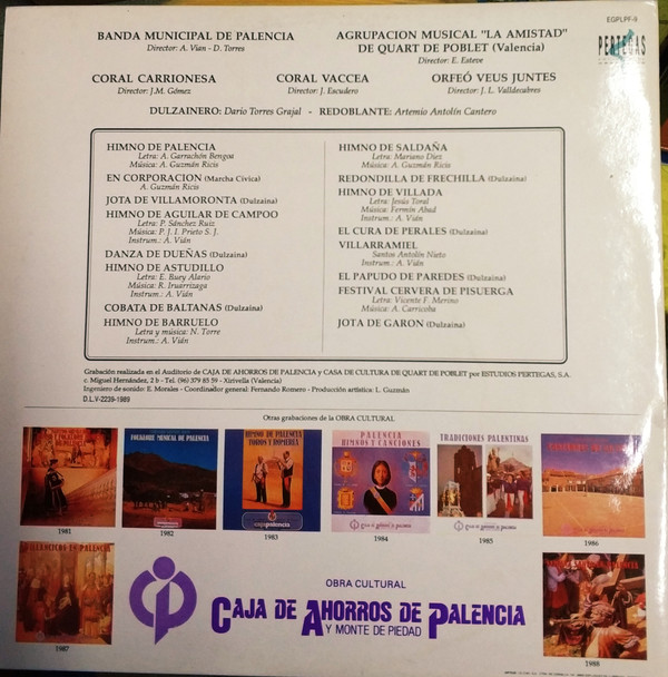 télécharger l'album Various - Palencia Himnos Y Bailes