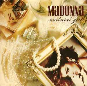 Madonna - Material Girl (1985)  Vintage retrô, Vintage, Retrato
