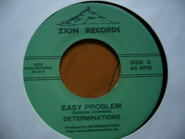 Determinations – Easy Problem / Sweet Night Dew (2003, Vinyl