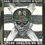 Cover of Speak English Or Die, 1992, CD