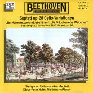 Ludwig van Beethoven - Septett Op.20 Cello-Variationen album cover