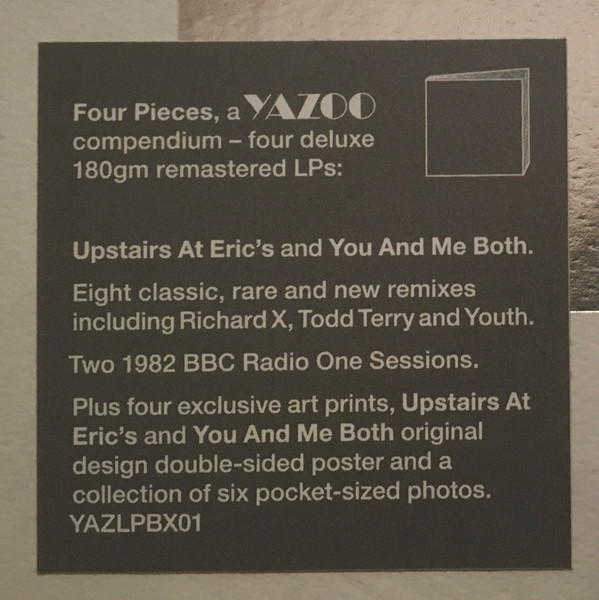 Slikke En nat Vejfremstillingsproces Yazoo - Four Pieces / 2xLP, Album + 2xLP, Compilation, Deluxe, RM, Box set
