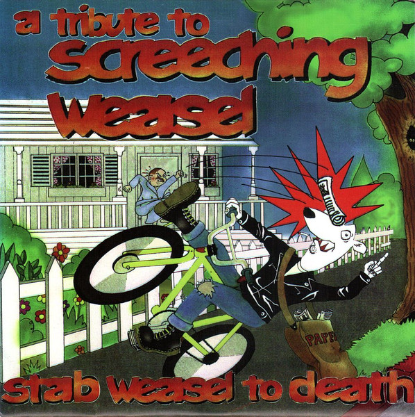 A Tribute To Screeching Weasel - Stab Weasel To Death (1997, Vinyl