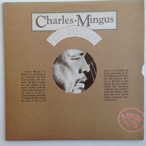 Charles Mingus – Jazz Workshop (1977, Vinyl) - Discogs