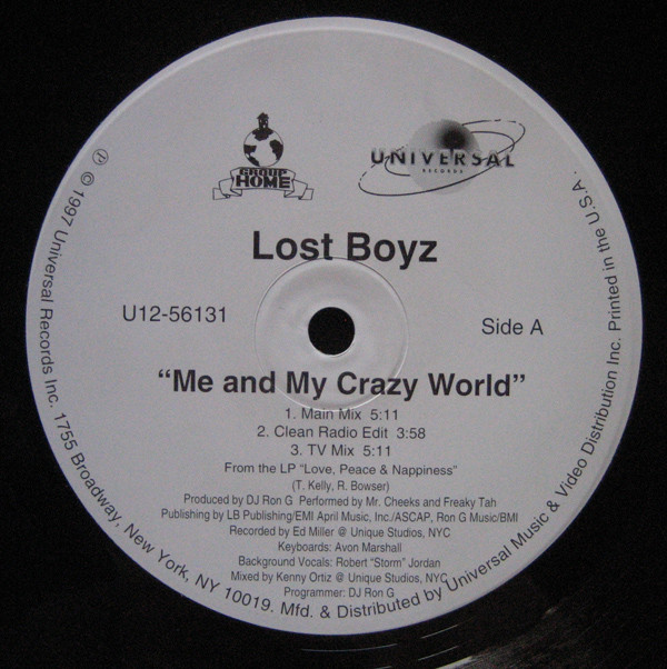 descargar álbum Lost Boyz - Me And My Crazy World Summer Time