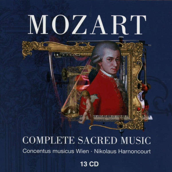 安心感 MOZART COMPLETE SACRED WORKS HANONCOURT クラシック