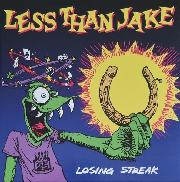 Less Than Jake – Losing Streak (2021, Red & White, Gatefold, Vinyl