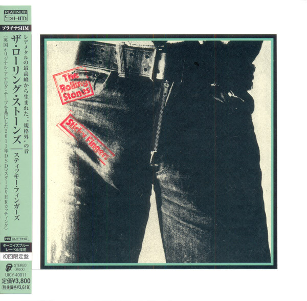 The Rolling Stones – Sticky Fingers (2013, Platinum SHM, Cardboard 