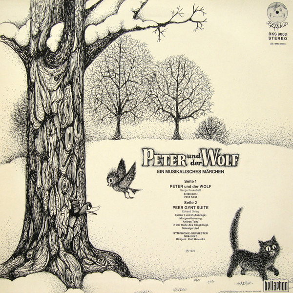 télécharger l'album Sergei Prokofiev, Edvard Grieg - Peter und der Wolf Peer Gynt Suite