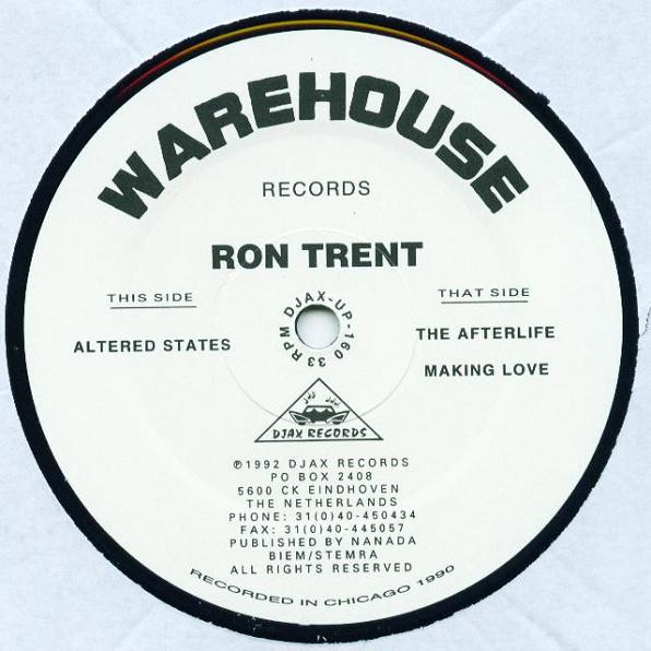 Ron Trent – Altered States (2003, Vinyl) - Discogs