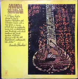 Ananda Shankar – Ananda Shankar (1970, Vinyl) - Discogs