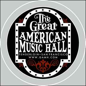 The Great American Music Hall on Discogs