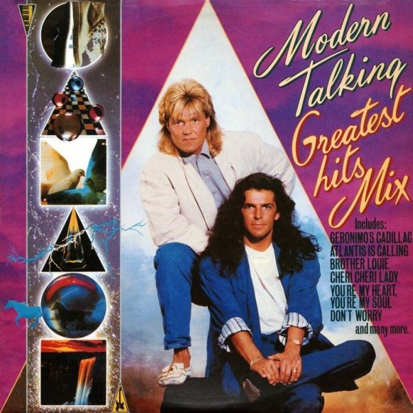  2 LP Modern Talking Greatest Hits Mix (Brazil