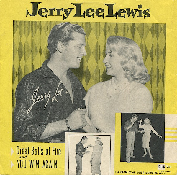 Jerry Lee Lewis And His Pumping Piano Great Balls Of Fire 1957 Monarch Pressing Vinyl 