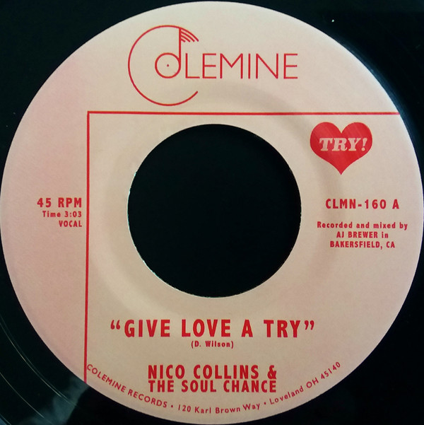 Nico Collins & The Soul Chance – Give Love A Try