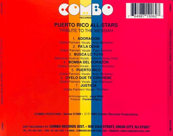 last ned album Puerto Rico All Stars - Tribute To The Messiah
