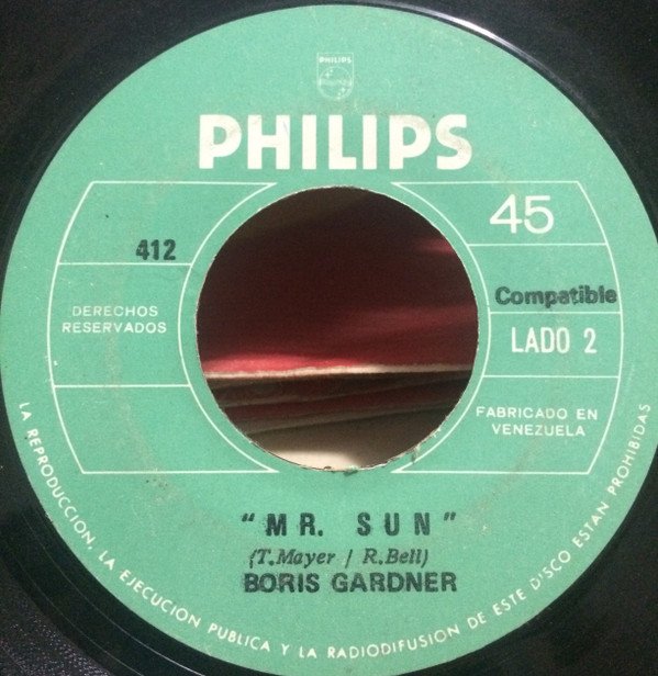 last ned album Boris Gardner - Elizabethan Serenade Mr Sun