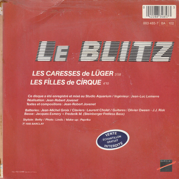 ladda ner album Le Blitz - Les Caresses De Luger