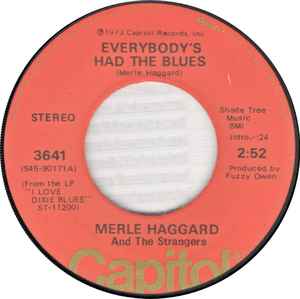 Merle Haggard - Everybody's Had The Blues / Nobody Knows I'm Hurtin' album cover