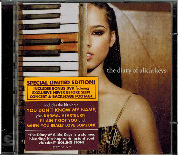 Alicia Keys – The Diary Of Alicia Keys (2003, Gatefold Sleeve 