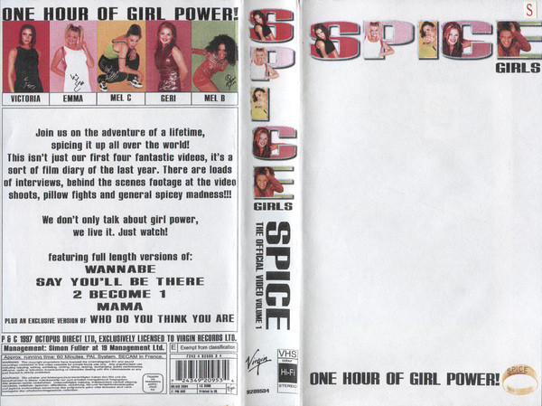 Spice Girls – Spice: The Official Video Volume 1 (One Hour Of Girl