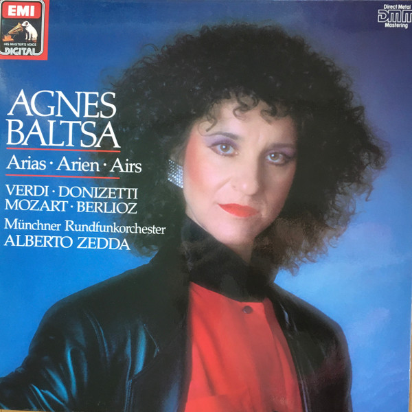 ladda ner album Agnes Baltsa, Verdi, Donizetti, Mozart, Berlioz, Münchner Rundfunkorchester, Alberto Zedda - Arias Arien Airs