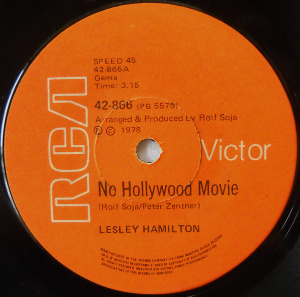 télécharger l'album Lesley Hamilton - No Hollywood Movie
