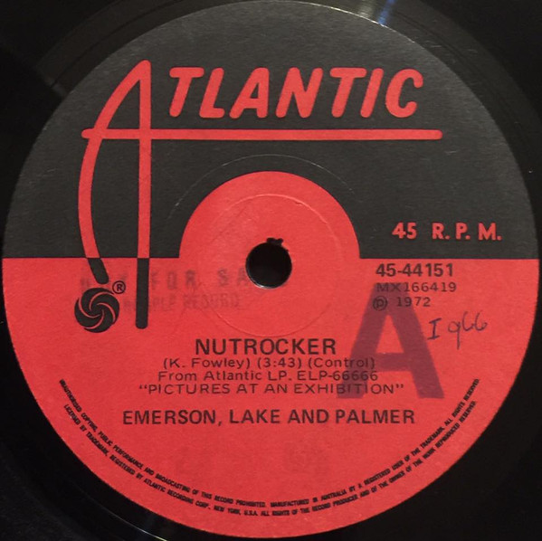 Emerson, Lake & Palmer - Nutrocker / The Great Gates Of Kiev