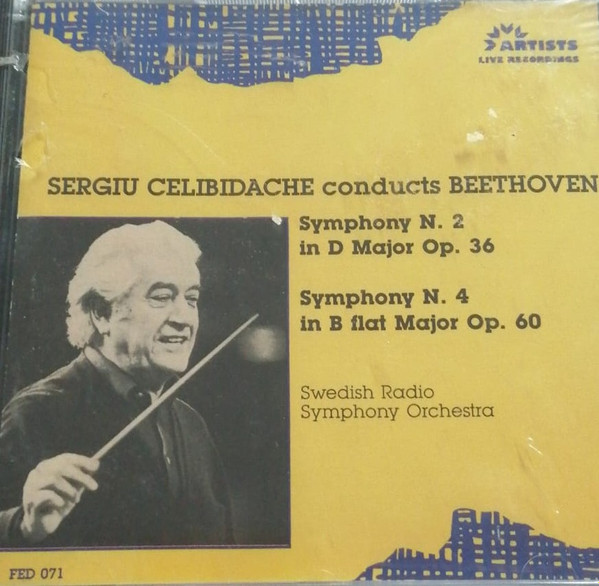 Sergiu Celibidache Conducts Beethoven, Swedish Radio Symphony