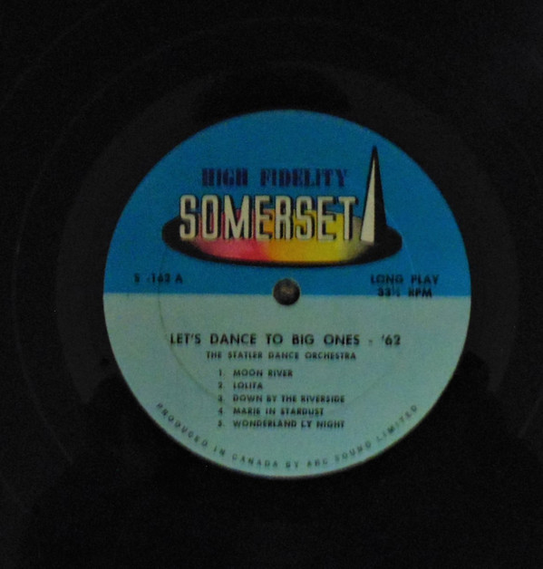 The Statler Dance Orchestra - Let's Dance To Big Hits 1962 | Somerset (S-162) - 3