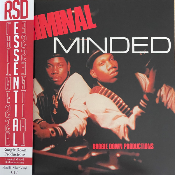 Boogie Down Productions – Criminal Minded (2022, Metallic Silver 