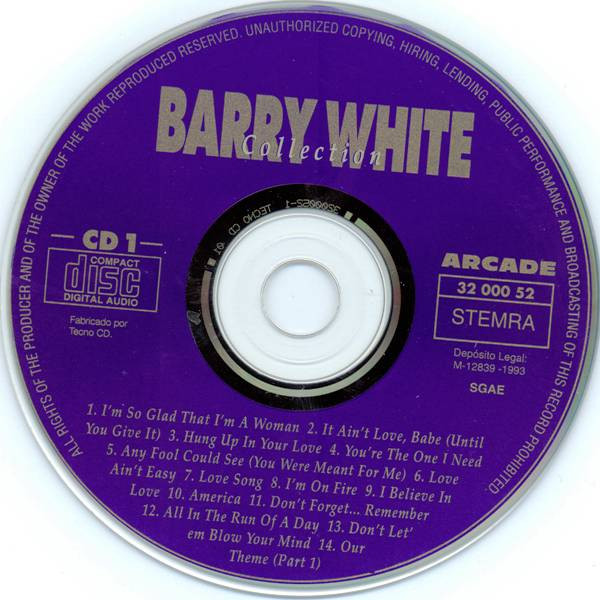 Album herunterladen Barry White - Barry White Collection