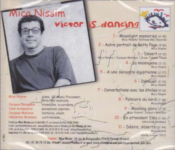 télécharger l'album Mico Nissim - Victor Is Dancing