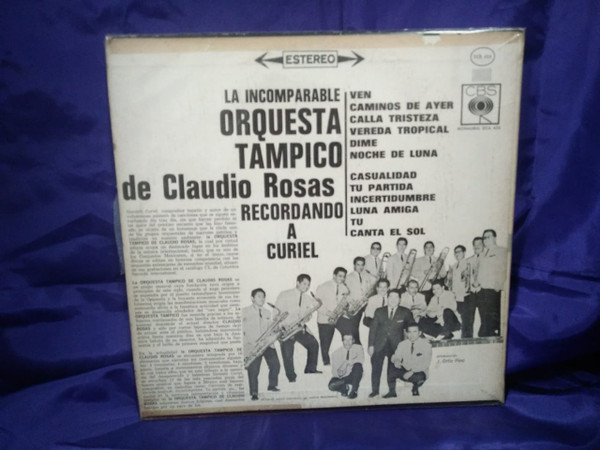 ladda ner album Orquesta Tampico - Recordando A Curiel