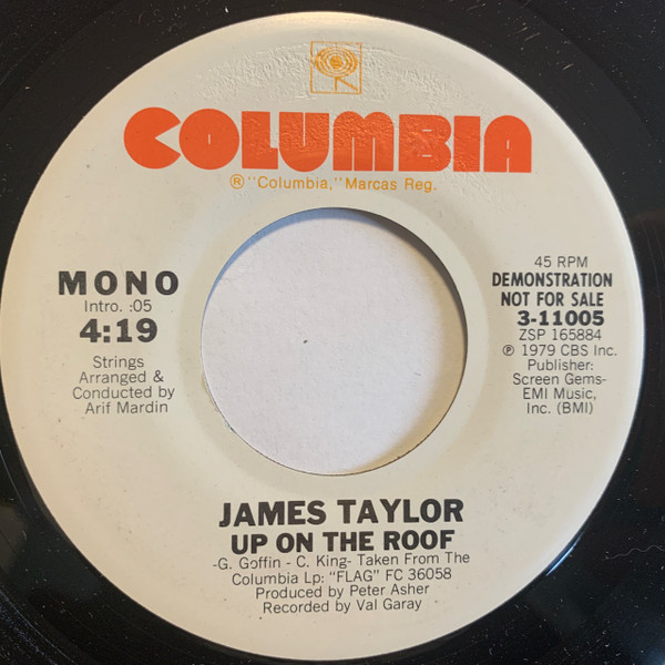 James Taylor – Up On The Roof (1979, Terre Haute Pressing, Vinyl