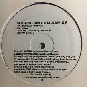 Anton Zap EP - Anton Zap